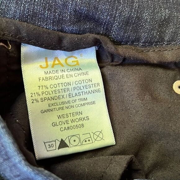 JAG jeans high rise slim ankle jeans Sz 0 EUC - Picture 7 of 11